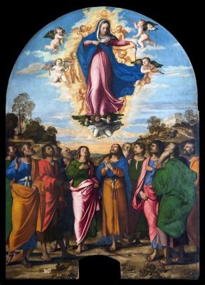  A The Assumption of the Virgin - Um Destaque Renascentista Filipino em Ouro e Cor Vibrante!